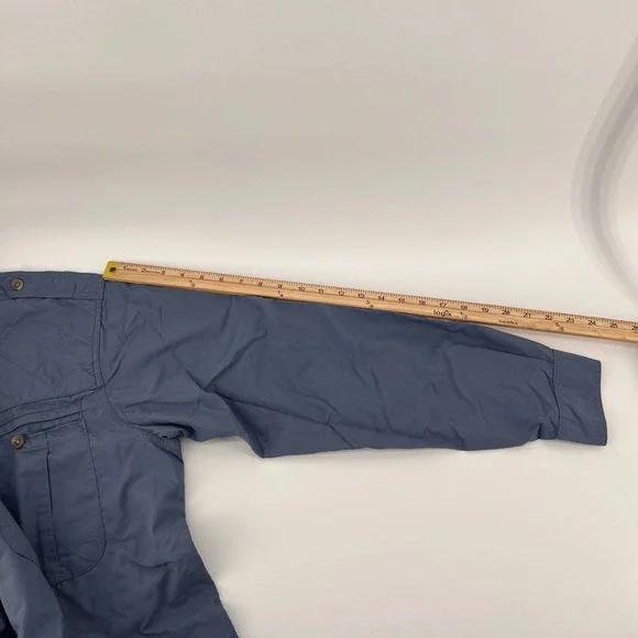 Cabelas Men Vented Hunting Shooting Shirt LT Tall Padded Quilted Shoulders Large - Picture 9 of 9